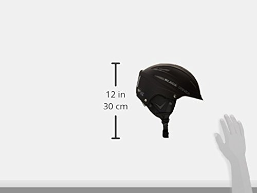 Black Crevice BCR143912, Casco de Esquí, Negro, M (57-59 cm)