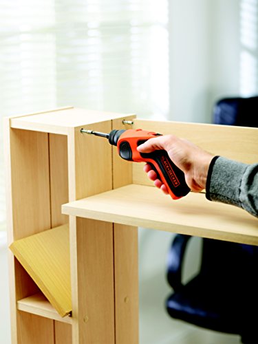 BLACK+DECKER CS3651LC-QW - Atornillador de 6V, 5 Nm, batería litio integrada de 1.5Ah