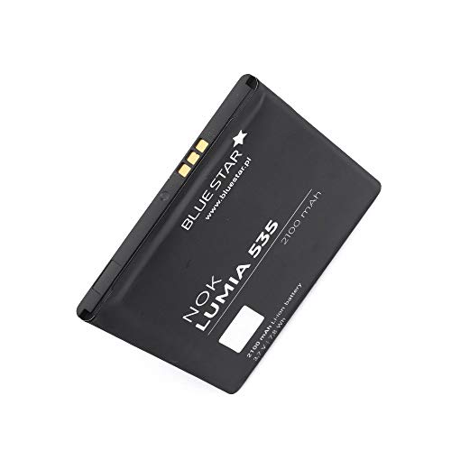 Blue Star Premium - Batería de Li-Ion litio 2100 mAh de Capacidad Carga Rapida 2.0 Compatible con el Microsoft Lumia 535