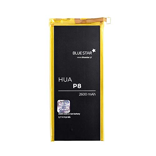 Blue Star Premium - Batería de Li-Ion litio 2600 mAh de Capacidad Carga Rapida 2.0 Compatible con el Huawei Ascend P8