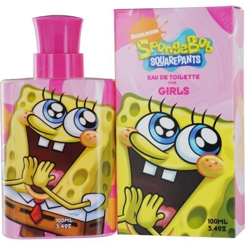Bob Esponja Pantalones Cuadrados Eau de Toilette Frangrance para Mujer, Pequeño 100 ml