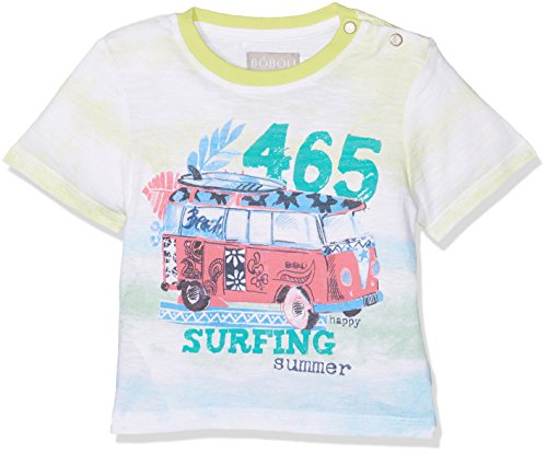 boboli, 331018 - Camiseta Punto Liso, color blanco, talla 12M(80cm)