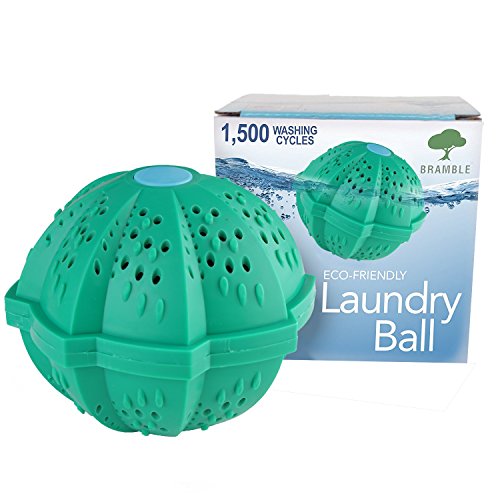 Bola Eco para Lavadora, 10cm| Natural e Hipoalergenico| Ecológico y Reutilizable| hasta 1500 Ciclos de Lavado Sin Detergente.