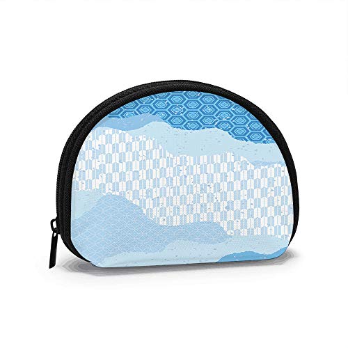 Bolsa de Almacenamiento de Maquillaje cosmético Concha Japonesa Fresh The Arts para Mujeres y niñas, Organizador de Billetera con Monedas para Compras al Aire Libre