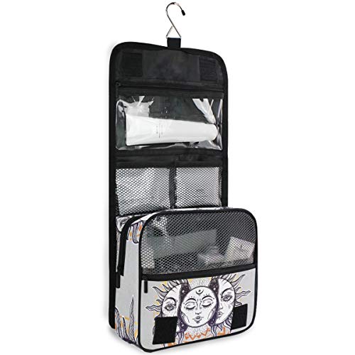 Bolsa de cosméticos Bolsa de viaje para colgar de viaje Interior del sol Bolsa de almacenamiento de viaje Bolsa de maquillaje portátil Bolsa organizadora para mujeres