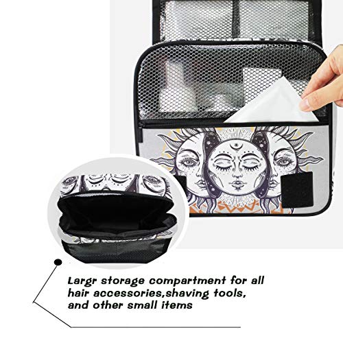 Bolsa de cosméticos Bolsa de viaje para colgar de viaje Interior del sol Bolsa de almacenamiento de viaje Bolsa de maquillaje portátil Bolsa organizadora para mujeres