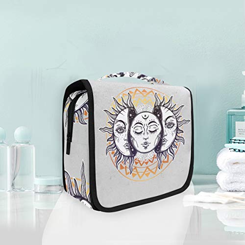 Bolsa de cosméticos Bolsa de viaje para colgar de viaje Interior del sol Bolsa de almacenamiento de viaje Bolsa de maquillaje portátil Bolsa organizadora para mujeres