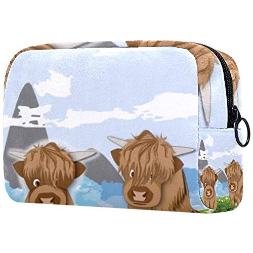 Bolsa de cosméticos de largo consumo de cabello adorable espacioso maquillaje bolsas de viaje Neceser accesorios organizador