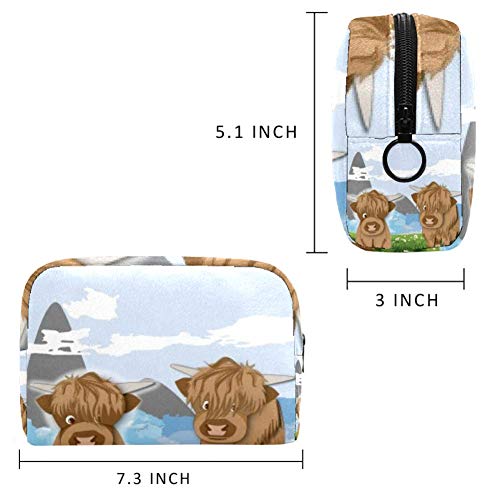 Bolsa de cosméticos de largo consumo de cabello adorable espacioso maquillaje bolsas de viaje Neceser accesorios organizador