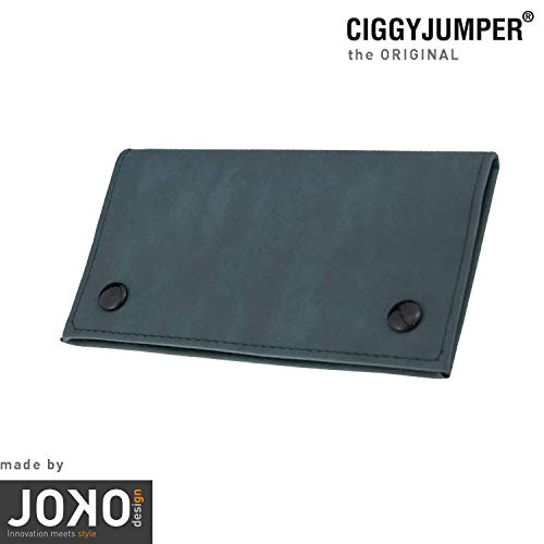 Bolsa de Tabaco Ciggy Jumper® en Cuero de Primera Calidad con Compartimento de folletos Simple, Doble o Largo, bosa de Tabaco,con Compartimento de Filtro