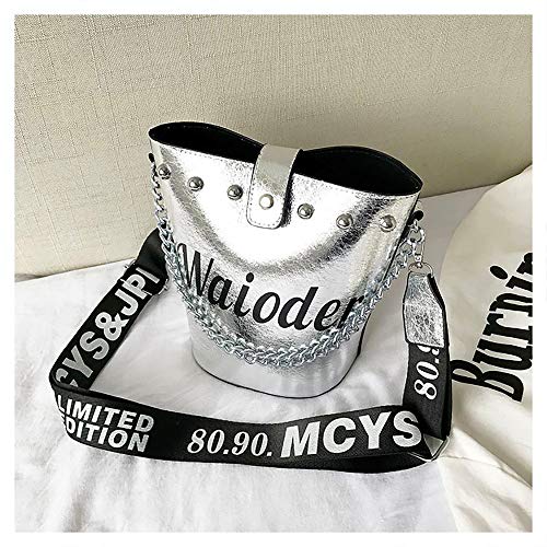 Bolso De Hombro De Las Mujeres Pequeño Bolso De Banda Ancha De La Versión Coreana Wild Messenger Bag Skip Hop Dorado Viaje Cierres Para Maternidad Maternal