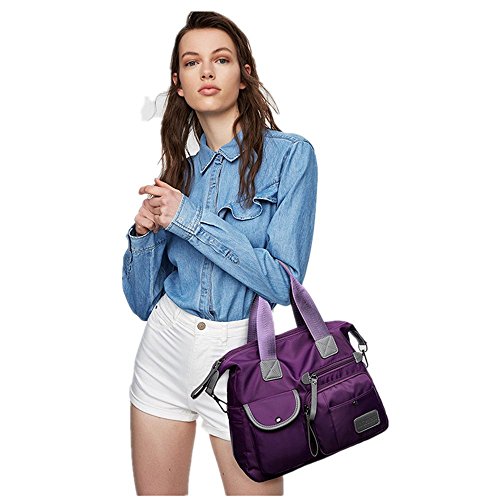 Bolsos grandes mujer Bolso bandolera Moda bolso nylon Impermeable Casual bolsas de viaje Bolsos de gimnasio