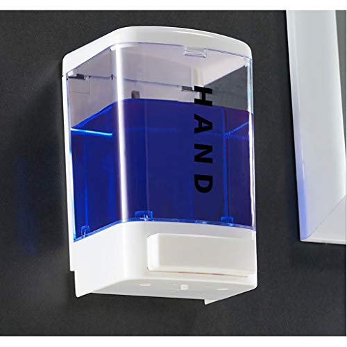 Bomba de jabón líquido para Manos Caja de jabón Gran Capacidad Hotel Escuela Hospital Hogar Montado en la Pared Desinfectante de Manos Dispensador de Botellas de jabón Dispensador de Loción