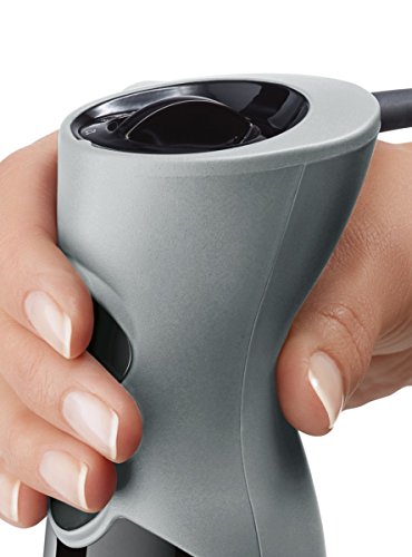 Bosch MSM67170 ErgoMixx - Batidora de mano, 750 W, con picador, varilla batidora y cuchilla para hielo, color negro y gris