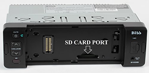 Boss Audio Systems MP3/AM/FM Receiver Negro, Metálico 320W Receptor Multimedia para Coche - Radio para Coche (Negro, Metálico, 320 W, 4.0 Canales, 40-18000 Hz, 4 Ω, Giratorio)