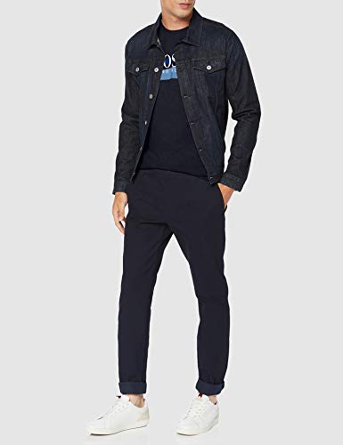 BOSS Authentic Sweatshirt Sudadera, Azul (Dark Blue 403), Large para Hombre