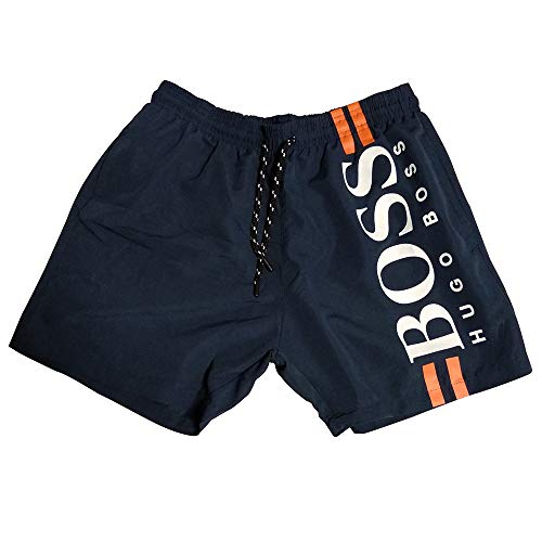 Boss Hugo Bañador para Hombre (S, Azul Marino)