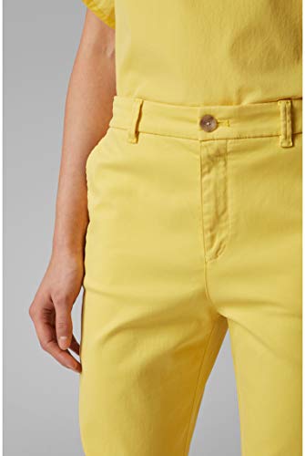 BOSS Sachini4-d Pantalones, Amarillo (Bright Yellow 730), 34 para Mujer