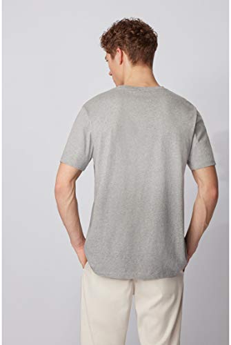 BOSS Tales Camiseta, Gris (Light/Pastel Grey 051), Large para Hombre