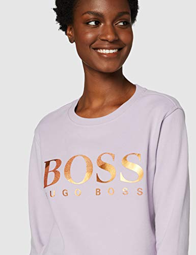 BOSS Tastitch Sudadera, Morado (Light/Pastel Purple 531), Medium para Mujer