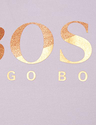 BOSS Tastitch Sudadera, Morado (Light/Pastel Purple 531), Medium para Mujer