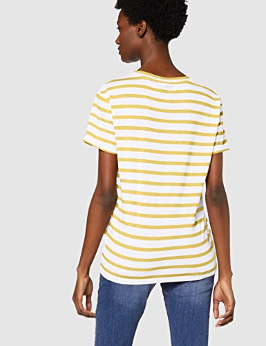 BOSS Tespring Camiseta, Amarillo (Bright Yellow 730), Large para Mujer