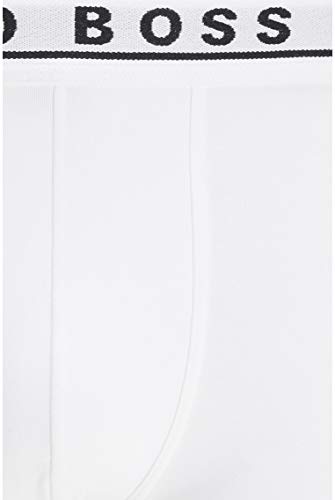 BOSS Trunk CO/EL Bóxer, Blanco (White 100), Large (Pack de 3) para Hombre