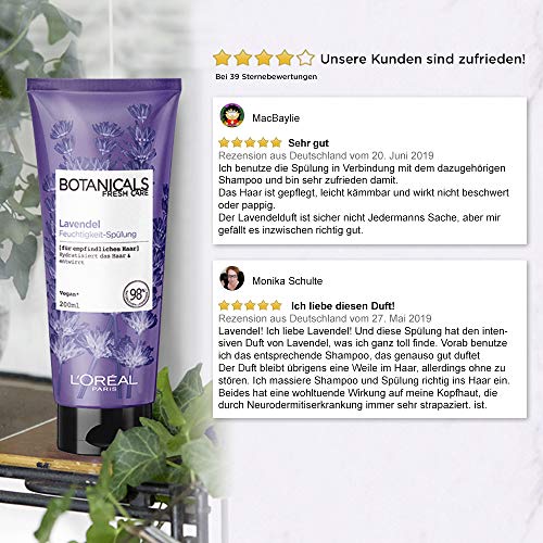 Botanicals LÂÂ ́ Oreal Paris - Bálsamo hidratante de lavanda, 200 ml