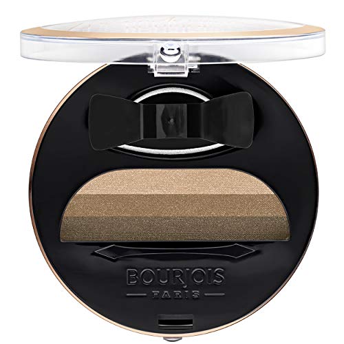 Bourjois 1 Seconde Eyeshadow Sombra de ojos efecto smokey Tono 002 Brun-ette a-doree (Gama Dorados) - 42 g