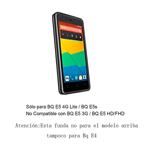 bq Aquaris E5s,bq Aquaris E5 4G LTE Funda Libro de Cuero Impresión Con Tapa y Cartera,Correa de mano - Mavis's Diary Carcasa PU Leather Con TPU Silicona Case Interna Suave,Soporte Plegable,Ranuras para Tarjetas y Billetera,Cierre Magnético - Diseño de Mar