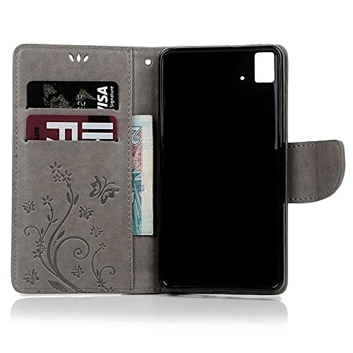 bq Aquaris E5s,bq Aquaris E5 4G LTE Funda Libro de Cuero Impresión Con Tapa y Cartera,Correa de mano - Mavis's Diary Carcasa PU Leather Con TPU Silicona Case Interna Suave,Soporte Plegable,Ranuras para Tarjetas y Billetera,Cierre Magnético - Diseño de Mar