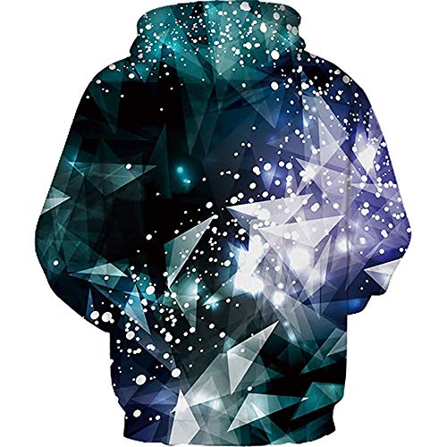 brands Suéter Holgado Informal con Estampado en 3D para Hombre