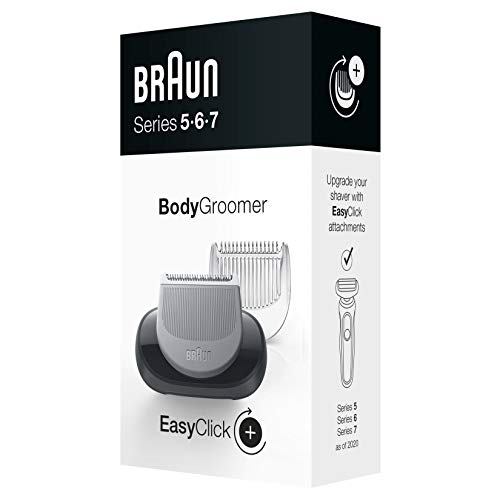 Braun EasyClick Accesorio de depiladora Corporal para Afeitadora Eléctrica Hombre Series 5, 6 y 7