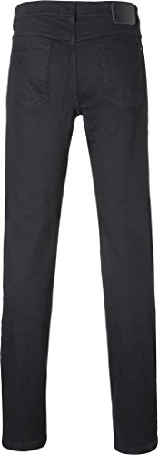 BRAX Cooper Denim Masterpiece Vaqueros Straight, Negro (Perma Black 01), W42 / L36 (Talla del Fabricante: 42/36) para Hombre