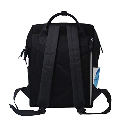 Brillante Acuario Brillante Encantador Bolsas de pañales de gran capacidad Mamá Mochila Múltiples funciones Bolso de lactancia Bolso de mano para niños Cuidado del bebé Viajes Mujeres diarias