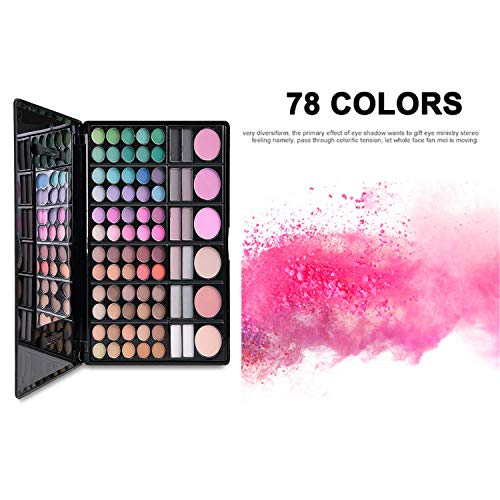 BrilliantDay 78 color paleta de sombra de ojos Belleza maquillaje Set#2