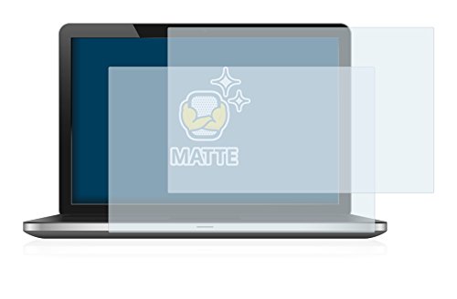 BROTECT Protector Pantalla Anti-Reflejos para Portátiles con 39.6 cm (15.6 Pulgadas) [345 mm x 194 mm, 16:9] Película Mate Anti-Huellas