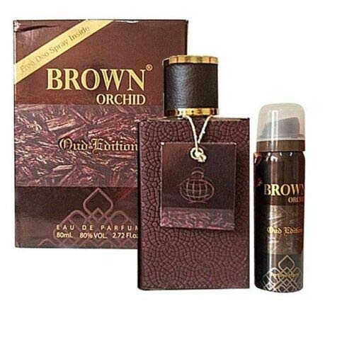 Brown Orchid Oud Edition con deo edp spray 80ml es una fragancia lujosa y sensual