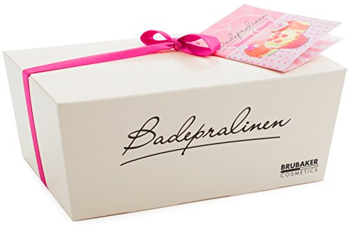 BRUBAKER Cosmetics - Juego de 6 bombas de baño 'Blossom & Hearts', hechas a mano