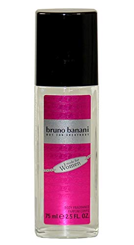 Bruno Banani Made for Women Body Fragrance/Parfum Deo, Natural Spray, 75 ml