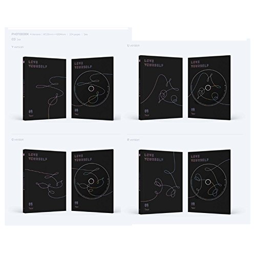 BTS 3rd Album - LOVE YOURSELF 轉 TEAR [ U ver. ] CD + Photobook + Mini Book + Photocard + Standing Photo + FREE GIFT / K-POP Sealed
