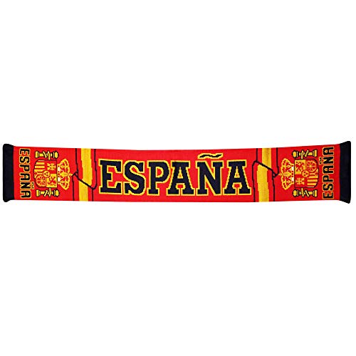 Bufanda para aficionados de la Copa Mundial de Fútbol de España (100% acrílico)