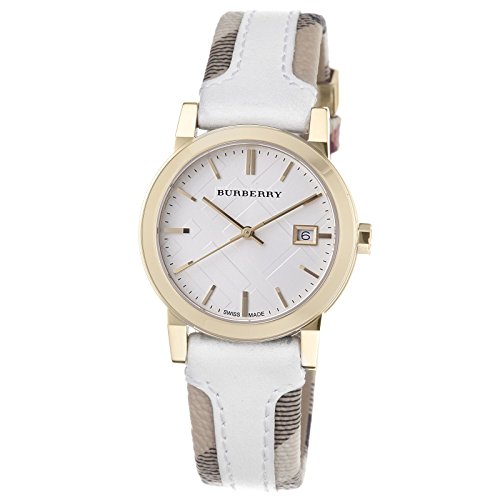 BURBERRY BU9110 - Reloj para Mujeres, Correa de Cuero