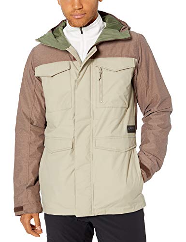 Burton Covert - Chaquetas de snowboard para hombre, Hombre, 130651, Halcón/Castaño, S