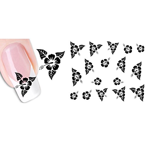 Butterme 12sheet Etiqueta Bonitas de Agua u?as de Tatuaje de Pegatinas de u?as Artificial de Pegatinas de im¨¢Genes de afilar
