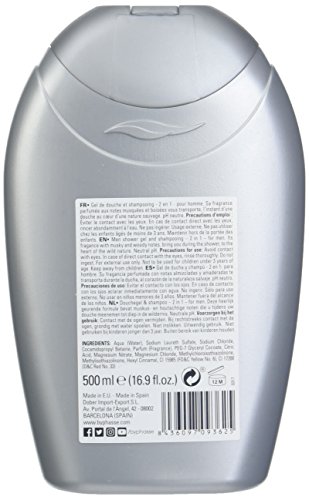 Byphasse – Gel de ducha 2 en 1 para hombre Funky Savannah – 500 ml – Para todo tipo de pieles