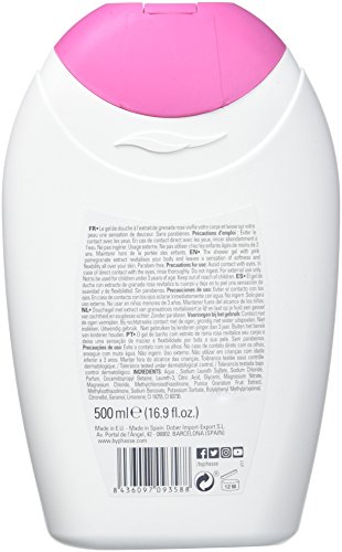 byphasse Plaisir Gel de ducha Granada rosa 500 ml – juego de 4