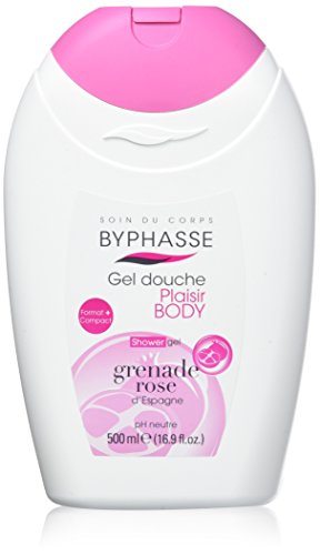 byphasse Plaisir Gel de ducha Granada rosa 500 ml – juego de 4