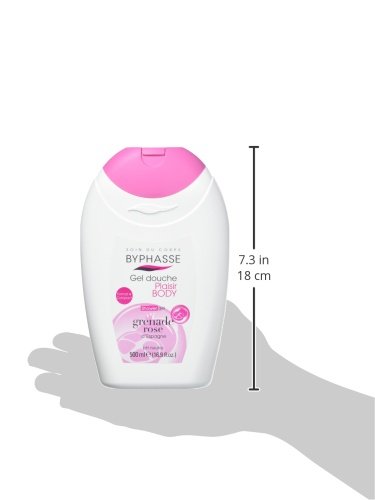 byphasse Plaisir Gel de ducha Granada rosa 500 ml – juego de 4