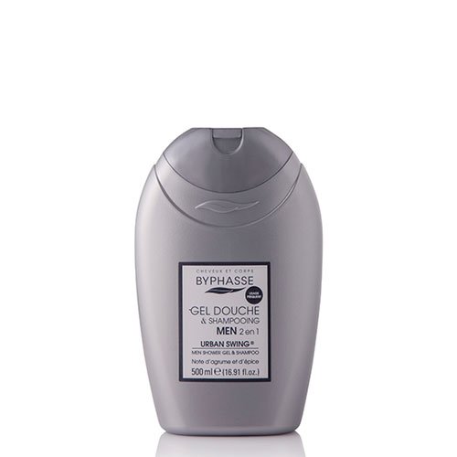 byphasse Urban Swing 2en1 gel ducha/champú para hombre 500 ml – juego de 4